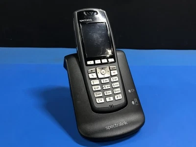 Spectralink Polycom 8440 Wireless VoIP Phone 2200-37148-001 W/ Stand W/O Lync - Image 1 of 4