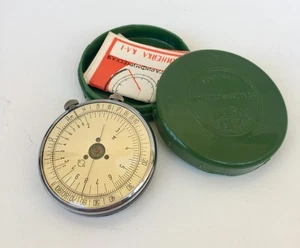 Ingenieur Logarithmisch Mathematisch Kreis Rechenschieber KL-1 Taschenrechner UdSSR 1965 - Bild 1 von 17