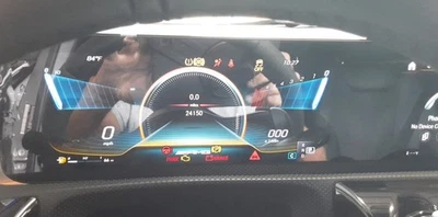 2019-2022 A 级 OE 速度计集群 24K 英里梅赛德斯-奔驰 — 第 1/4 张图片