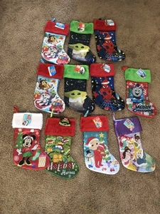 NEU MIT ETIKETT DISNEY NICK MARVEL STARWARS FEIERTAG, WEIHNACHTEN WEIHNACHTSSTRUMPF 15" Ihre Wahl - Bild 1 von 9