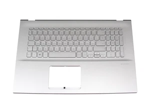 Asus VivoBook 17 X712EA original Tastatur inkl. Topcase DE (deutsch) silber/silb - Afbeelding 1 van 4