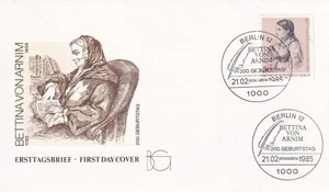 Berlin FDC 730 SC 9N498 Bettina von Arnim - Picture 1 of 1