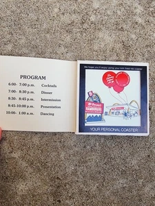 1985 McDONALD'S 30th Anniversary Ceramic Coaster Kansas City Region NOS - Picture 1 of 3