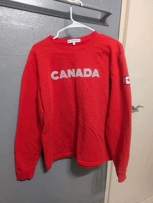 Hudson's Bay Men's Size M Team Canada Crewneck Cotton/Poly Blend - Image 1 of 4