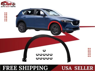 Passenger Side Fender Flare Fits 2017-2021 Mazda CX-5 Right Front Molding Trim - Image 1 of 4