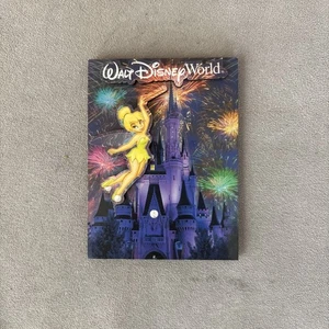 Imán de cartón 3d Disney Tinker Bell y Walt Disney World Castle - Imagen 1 de 3