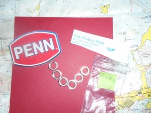 6 PENN 710 711 710Z 711Z ROTOR TAZA TUERCAS PENN SPINFISHER PARTE 38-710 + 712 712Z - Imagen 1 de 1