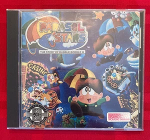 Turbo GrafX-16 Parasol Stars, Bubble Bobble, 1990, Original Case - Picture 1 of 3