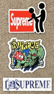 LOTE de 3 pegatinas Supreme Blowout Love Skull ¡ENVÍO GRATUITO! - Imagen 1 de 5