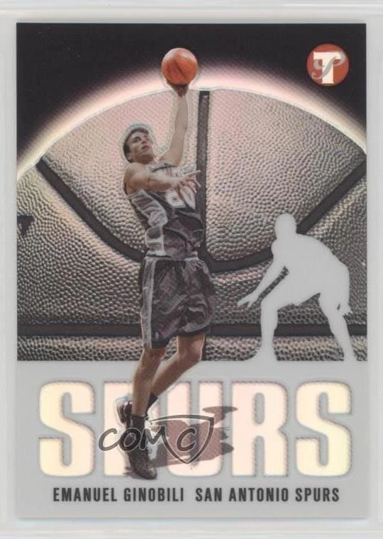 2003-04 Topps Pristine Refractor /149 Manu Ginobili Emanuel Ginobili #85 HOF - Image 1 of 2