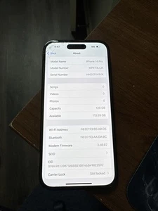 iPhone 14 Pro 128g AT&T Cracked Screen - Zdjęcie 1 z 6