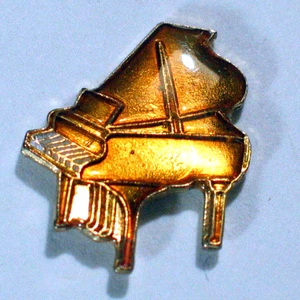 Grand Piano Pin Vintage - Picture 1 of 3