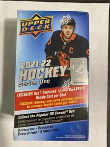 2021-22 Upper Deck Series 1 Hockey Blaster Box Factory Seal Exclusive 64 Cards - Picture 1 of 1