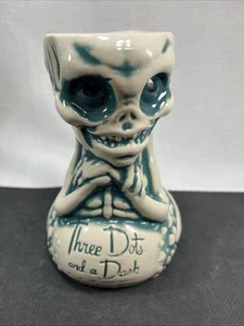 Three Dots and a Dash Fijian Mermaid Tiki Mug Teal 2014 Thor & Tiki Farm - Picture 1 of 6