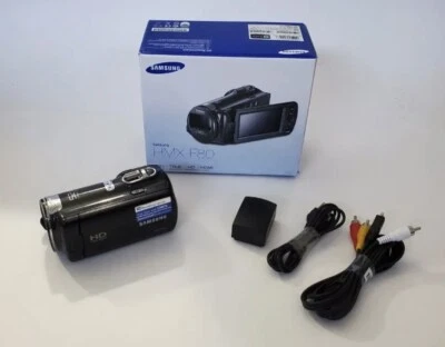 Samsung HMX-F80 720p HD Flash Media Camcorder W/Charger  - Excellent Condition  - Image 1 of 4