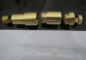 TO-5 (9mm) laser diode housing with glass focusing lens and expanding glass lens - Picture 1 of 6
