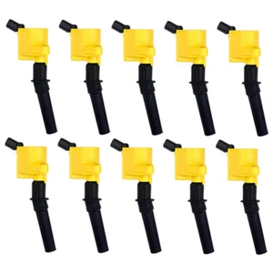 Performance Ignition Coil 10PCS for Ford Lincoln Mercury V8 V10, 3W7Z-12029-AA - Picture 1 of 8