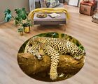3D Animal Leopard Na5065 Game Rug Mat Elegant Photo Carpet Mat Fay