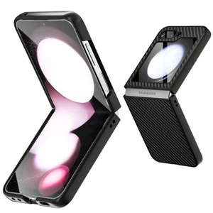 For Samsung Galaxy Z Fold5/Z Flip5 5G Case Carbon Fiber Shockproof Slim Cover - Picture 1 of 22