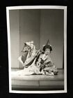 #5321 Japonais Vintage Photo 1940s / Kimono Femme Fan Danse &#39;Theatre&#39; Sc&#232;ne
