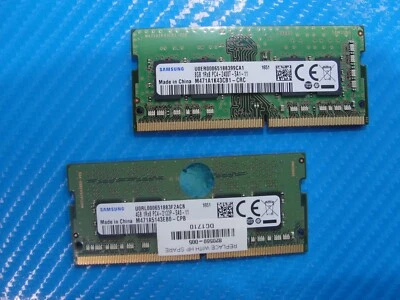 HP 15-au063nr Samsung 12GB (8GB & 4GB) Memory M471A5143EB0-CPB M471A1K43CB1-CRC - Image 1 of 2