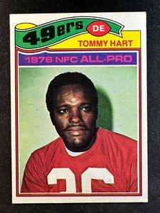 1977 Topps Football #40 Tommy Hart 49ers NM - Picture 1 of 2