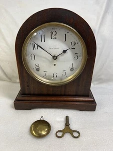 Vintage Antique Seth Thomas Mantle Clock Chime Clock Winding - AS-IS!! - Picture 1 of 12