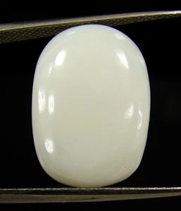6.95 Ct Natural White Opal Loose Gemstone Cabochon Stone Wire Wrap Stone - 13946 - Picture 1 of 2