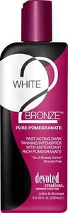 Devoted Creations WHITE 2 BRONZE PURE POMEGRANATE Sunbed Tanning Lotion Save££'s - Picture 1 of 3
