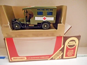 Matchbox Models of Yesteryear Y-25 1910 Renault Ambulance British Red X & St+Box - Picture 1 of 12