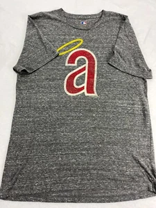 California Angels MLB Gray Short Sleeve XL T-Shirt - Picture 1 of 4
