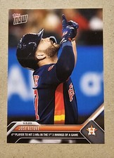 Jose Altuve 3 Home Runs 1st 3 Innings 2023 MLB TOPPS NOW Card 821 IN-STOCK!!