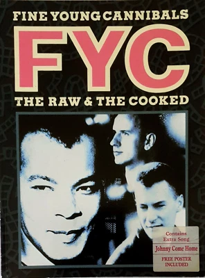FYC Fine Young Cannibals - The Raw & Cooked Song Book Folio PVG + Poster - Image 1 of 2