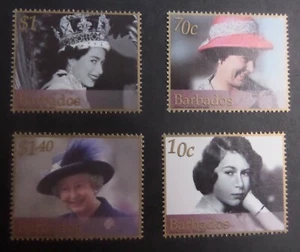 Barbados 2002 Golden Jubilee SG1202/5 MNH UM unmounted mint - Imagen 1 de 1