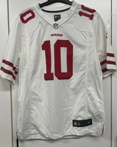 NFL Football San Francisco 49ers Jimmy Garoppolo #10 Jersey Medium Nike Cover