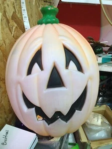 HUGE Vintage 24” Light Up JACK O LANTERN Pumpkin BLOW MOLD Large HALLOWEEN Decor - Picture 1 of 5