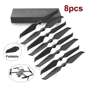 8pcs 8743 Low-Noise Carbon Fiber Propellers Prop Blade For DJI Mavic 2 Pro/Zoom - Picture 1 of 12