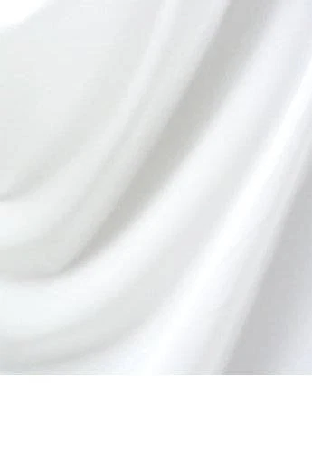 White Matte Tricot Knit Fabric Swimwear Activewear Sportswear SPandex swimsuit  - Image 1 of 1