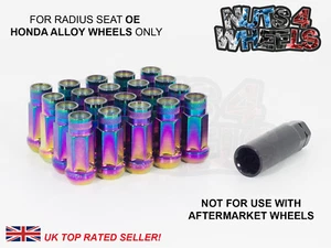 20 x Petrol GT50 Wheel Nuts M12x1.5 Fits Original OE Civic Type R Alloy Wheels - Picture 1 of 3