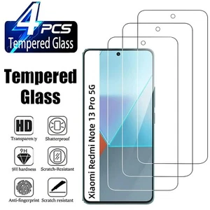 Tempered Glass Screen Protector For Xiaomi Redmi Note 14 13 12 11 11S 10 Pro 9 8 - Zdjęcie 1 z 15