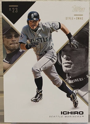 2019 Topps X Fernando Tatis Jr 0.23 Style + Swag Ichiro #0000 Seatle Mariners - Image 1 of 2