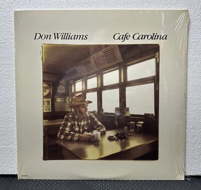 Don Williams  Cafe Carolina MCA5493 Vinyl LP 1984 NEW SEALED - Image 1 of 3
