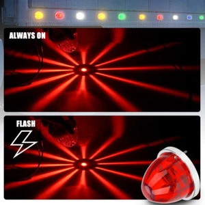 Luces LED de sandía GRANDES luces estroboscópicas intermitentes de freno para camión - Imagen 1 de 10