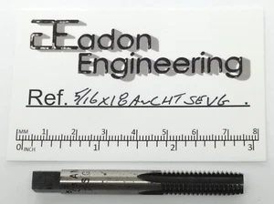 5/16" x 18TPI ANC (American National Coarse) Tap or Tap Set, HSS. By Top Brands. - Picture 1 of 4
