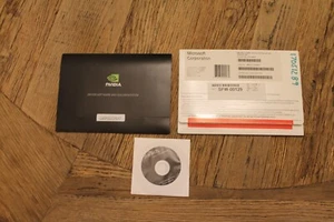 Microsoft Windows Pro 64bit Installation Disk W/Nvidia Driver Software w/Startec - Picture 1 of 5