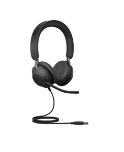 Câble USB-A pour casque stéréo Jabra Evolve2 40 UC - Noir 24089-989-999 - Photo 1/5