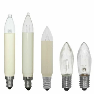 EGB Schaft- Kleinschaft- oder Topkerze Ersatzlampe für Schwibbögen/Lichterketten - Bild 1 von 4