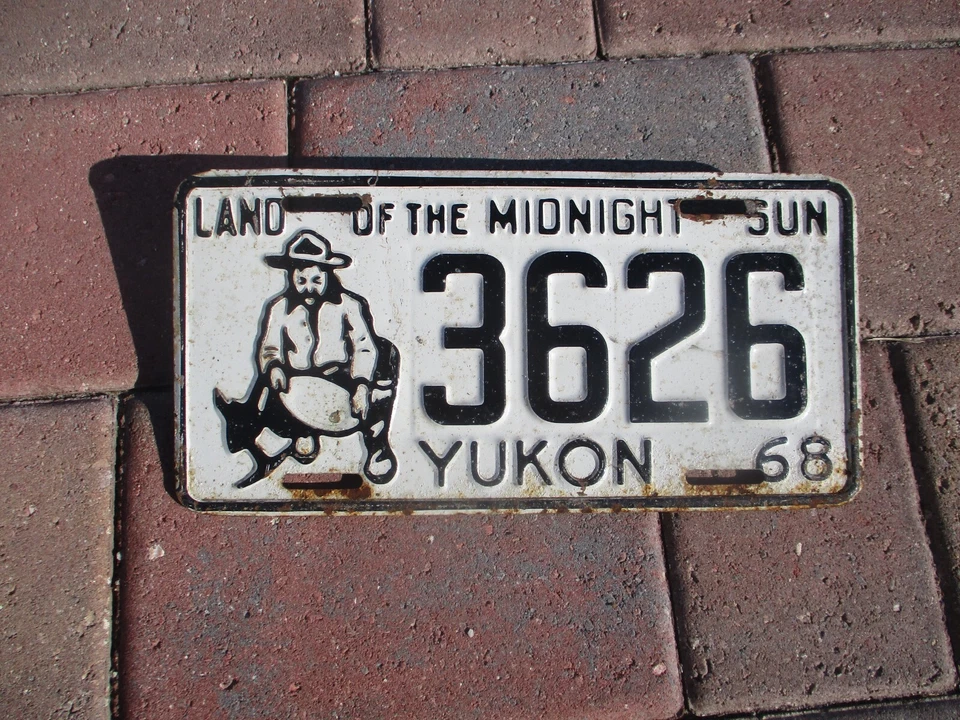 Canada Yukon 1968 targa # 3626 - Immagine 1 di 1