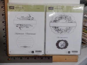 STAMPIN UP APOTHECARY ART CLING RUBBER STAMPS SET NEW A32486 - Imagen 1 de 3