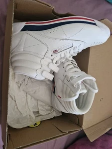 Reebok Classic Freestyle Hi High Top Sneakers Women's Size 5. Basically New! - Picture 1 of 5